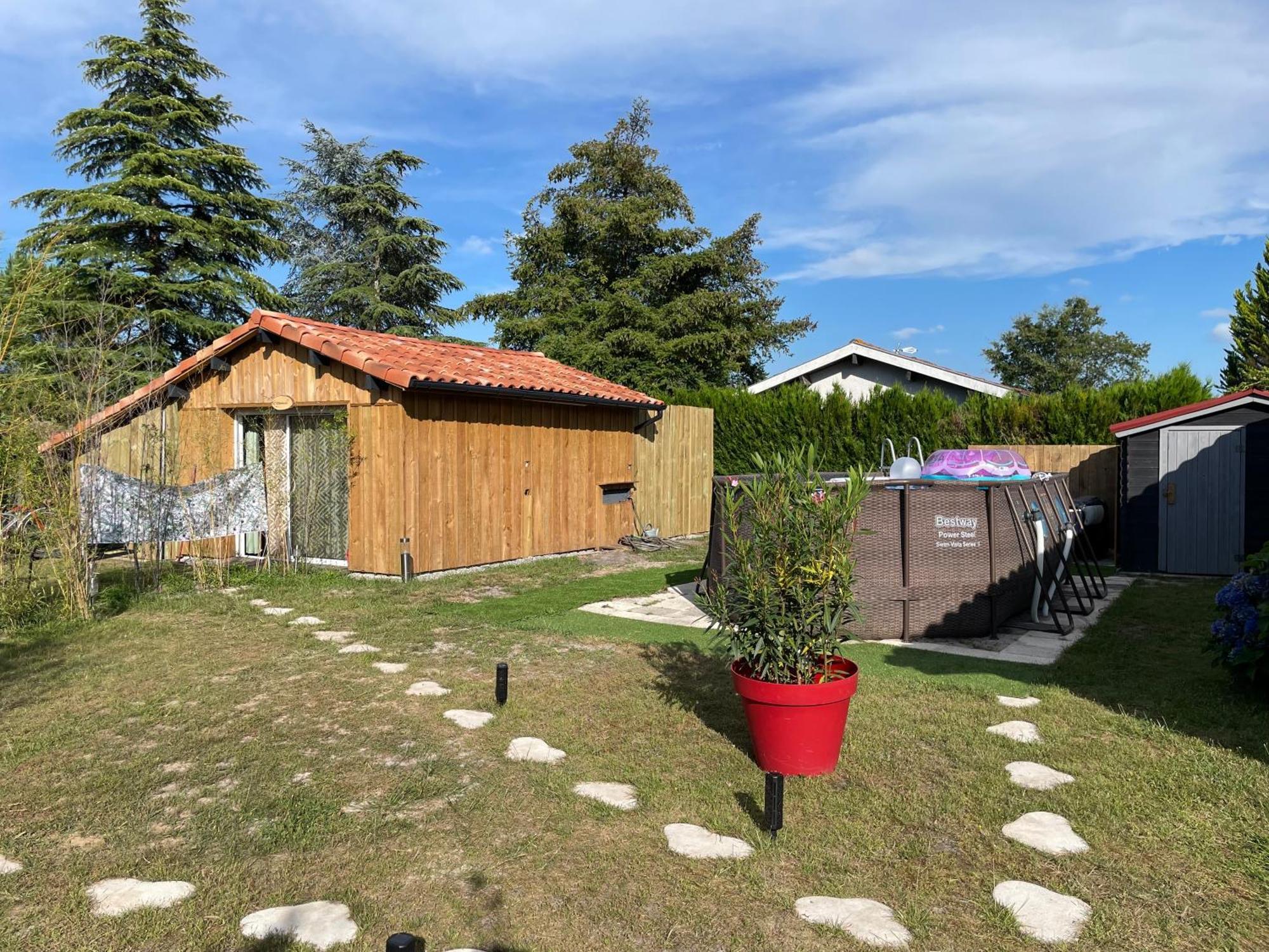 « Aux Bonheurs Landais » Hotel Linxe Luaran gambar